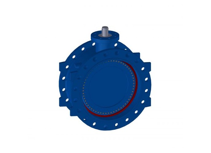 High performance Double offset flanged butterfly valves Series 2E-3