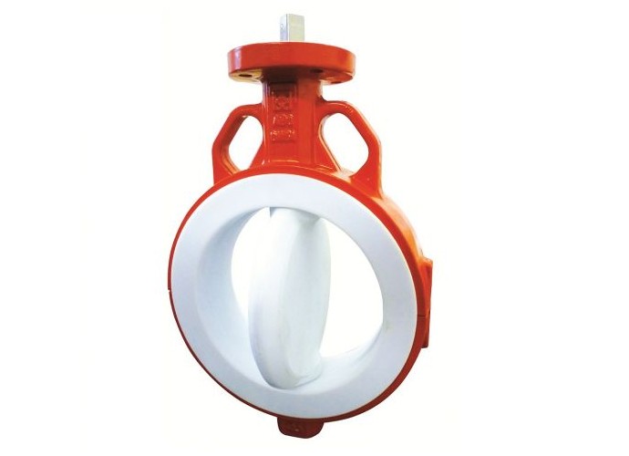 PTFE lined butterfly valves series 500