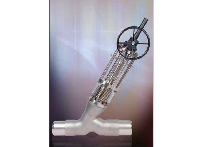 Stop-Check Valves Y-Type ,Type 55SC, ASME 150-1500