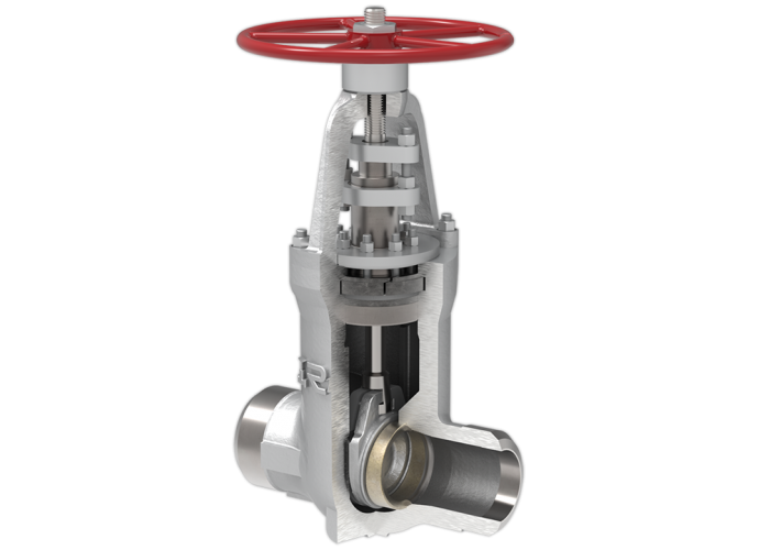 Flexible wedge gate valves - Pressure seal bonnet